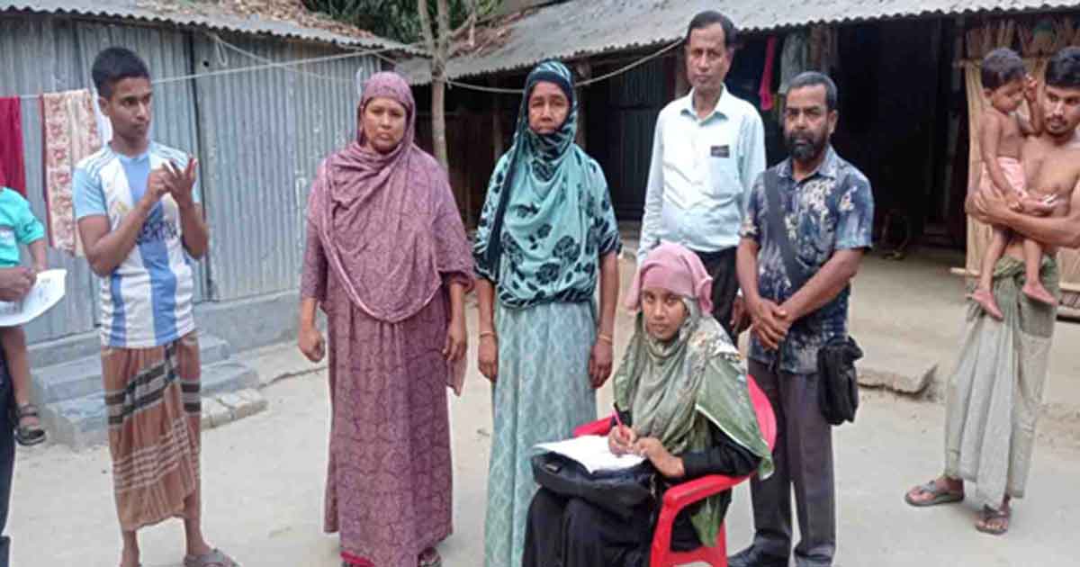 Survey for the selection of beneficiary for the project
